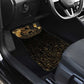 Ancient Egypt Car Mats Black Gold Scarab