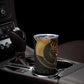Ancient Egypt Tumbler Cup Black Gold Scarab