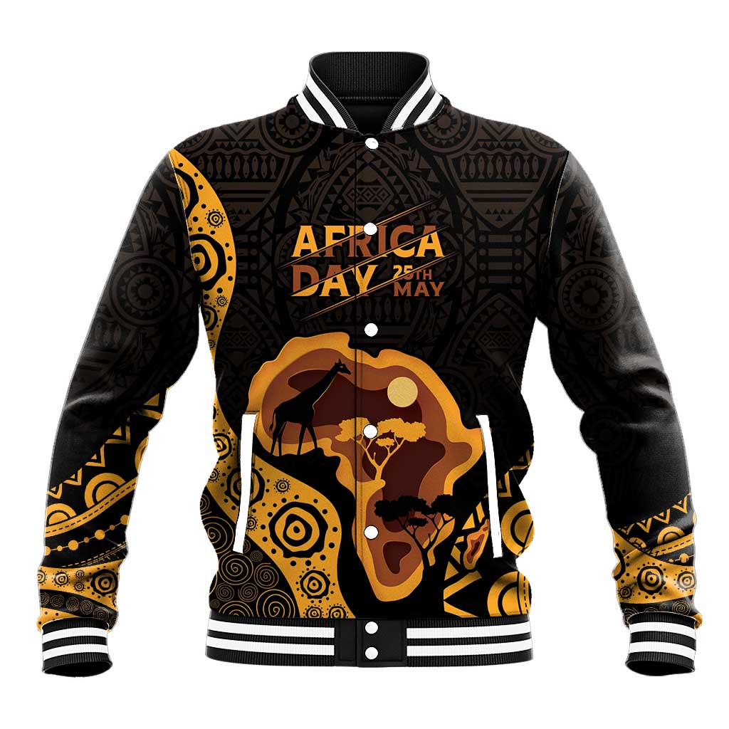 Africa Day Personalized Baseball Jacket Ethnic Retro Style LT7