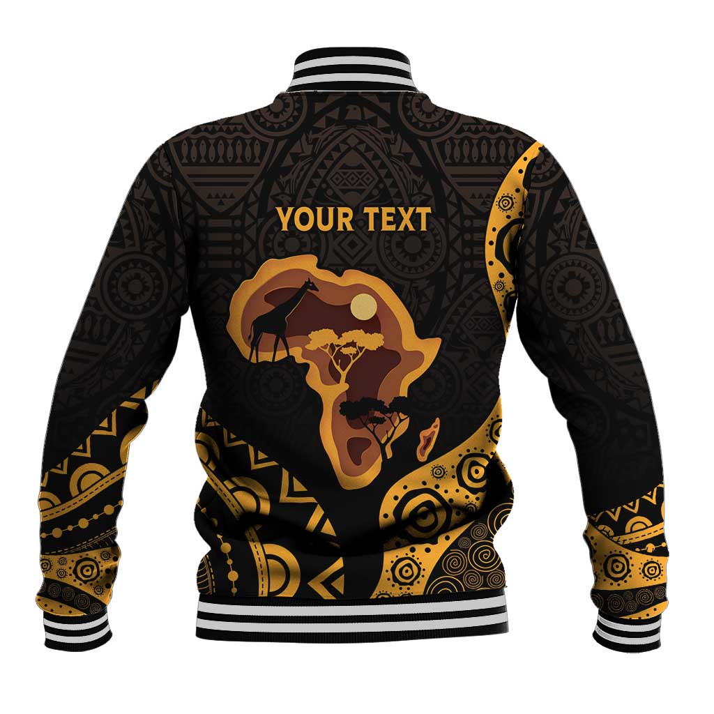 Africa Day Personalized Baseball Jacket Ethnic Retro Style LT7
