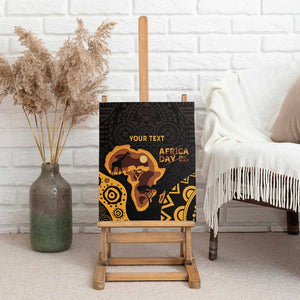 Africa Day Personalized Canvas Wall Art Ethnic Retro Style