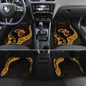 Africa Day Personalized Car Mats Ethnic Retro Style