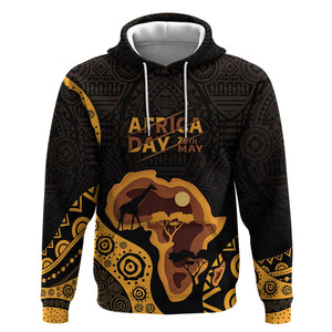 Africa Day Personalized Hoodie Ethnic Retro Style