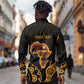 Africa Day Personalized Long Sleeve Button Shirt Ethnic Retro Style
