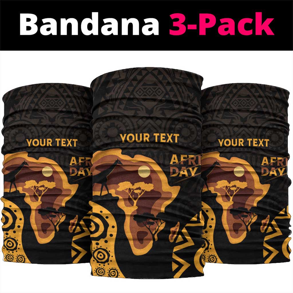 Africa Day Personalized Neck Gaiter Ethnic Retro Style LT7