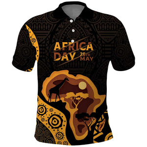 Africa Day Personalized Polo Shirt Ethnic Retro Style