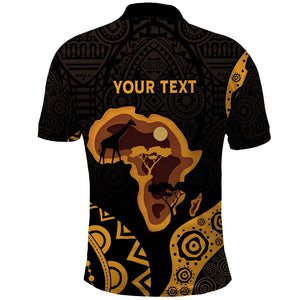 Africa Day Personalized Polo Shirt Ethnic Retro Style