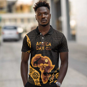 Africa Day Personalized Polo Shirt Ethnic Retro Style