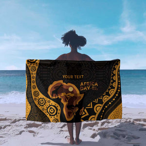 Africa Day Personalized Sarong Ethnic Retro Style