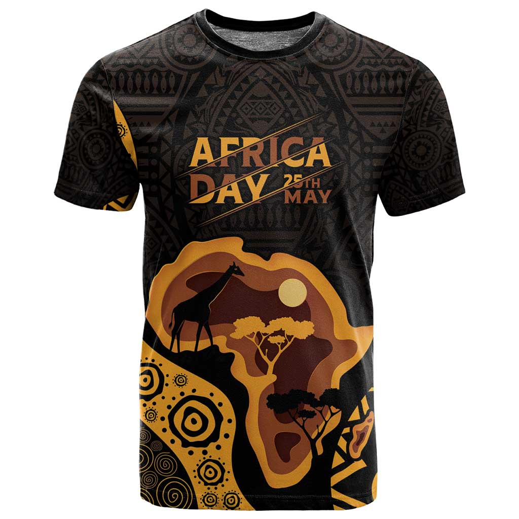 Africa Day Personalized T shirt Ethnic Retro Style