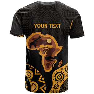 Africa Day Personalized T shirt Ethnic Retro Style