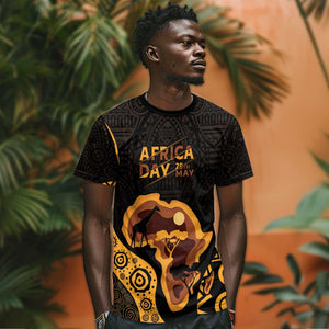 Africa Day Personalized T shirt Ethnic Retro Style