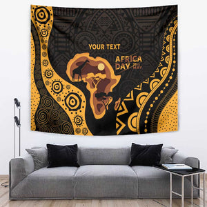 Africa Day Personalized Tapestry Ethnic Retro Style