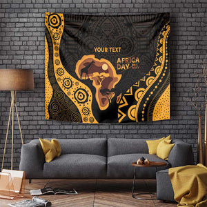 Africa Day Personalized Tapestry Ethnic Retro Style