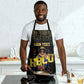 HBCU Grad Personalized Queen Poker Card Apron Golden Pattern
