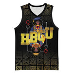 HBCU Grad Personalized Queen Poker Card Basketball Jersey Golden Pattern