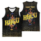 HBCU Grad Personalized Queen Poker Card Basketball Jersey Golden Pattern