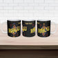 HBCU Grad Personalized Queen Poker Card Ceramic Mug Golden Pattern