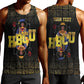 HBCU Grad Personalized Queen Poker Card Men Tank Top Golden Pattern