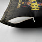 HBCU Grad Personalized Queen Poker Card Pillow Cover Golden Pattern