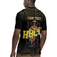 HBCU Grad Personalized Queen Poker Card Rugby Jersey Golden Pattern