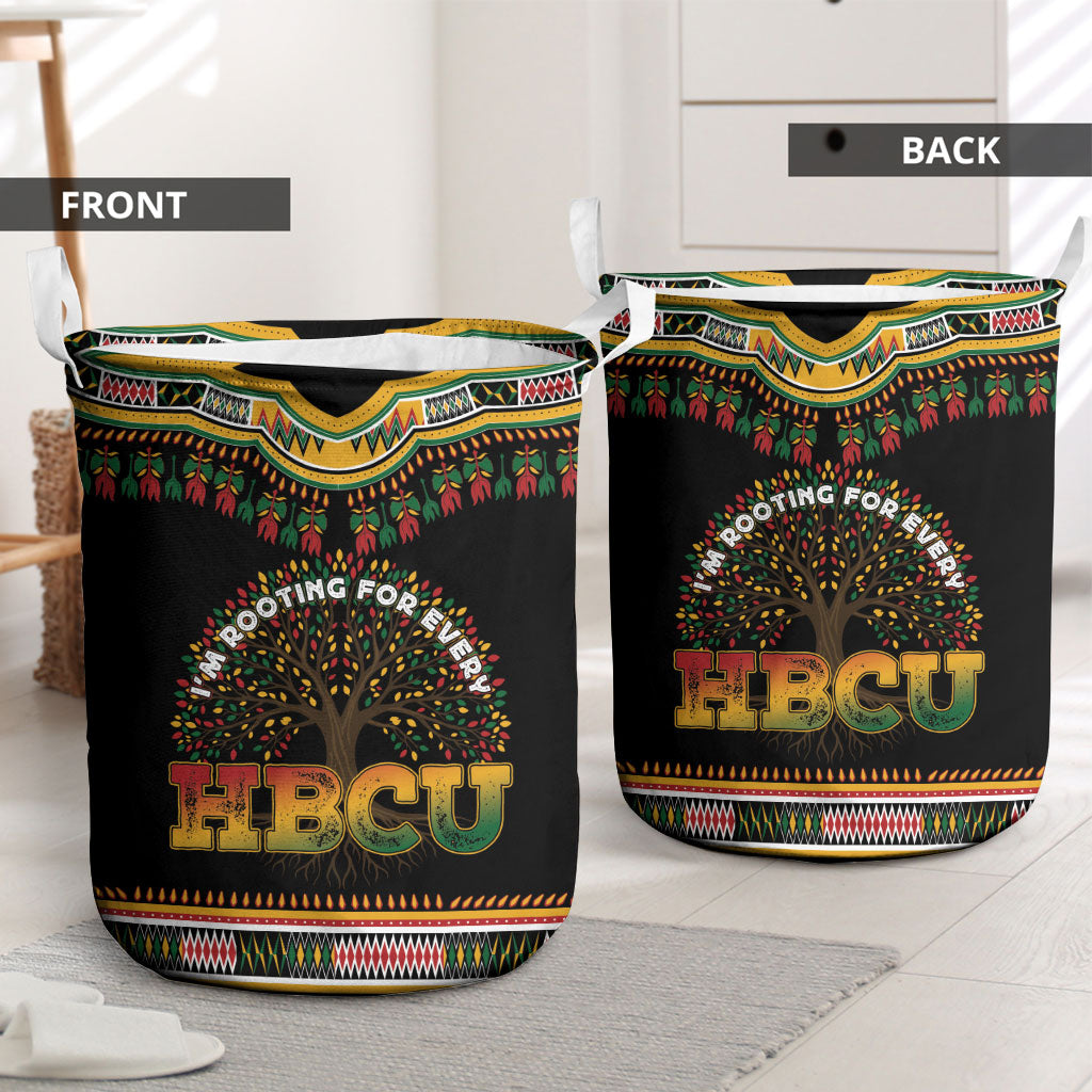 I'm Rooting For Every HBCU Dashiki Style Laundry Basket
