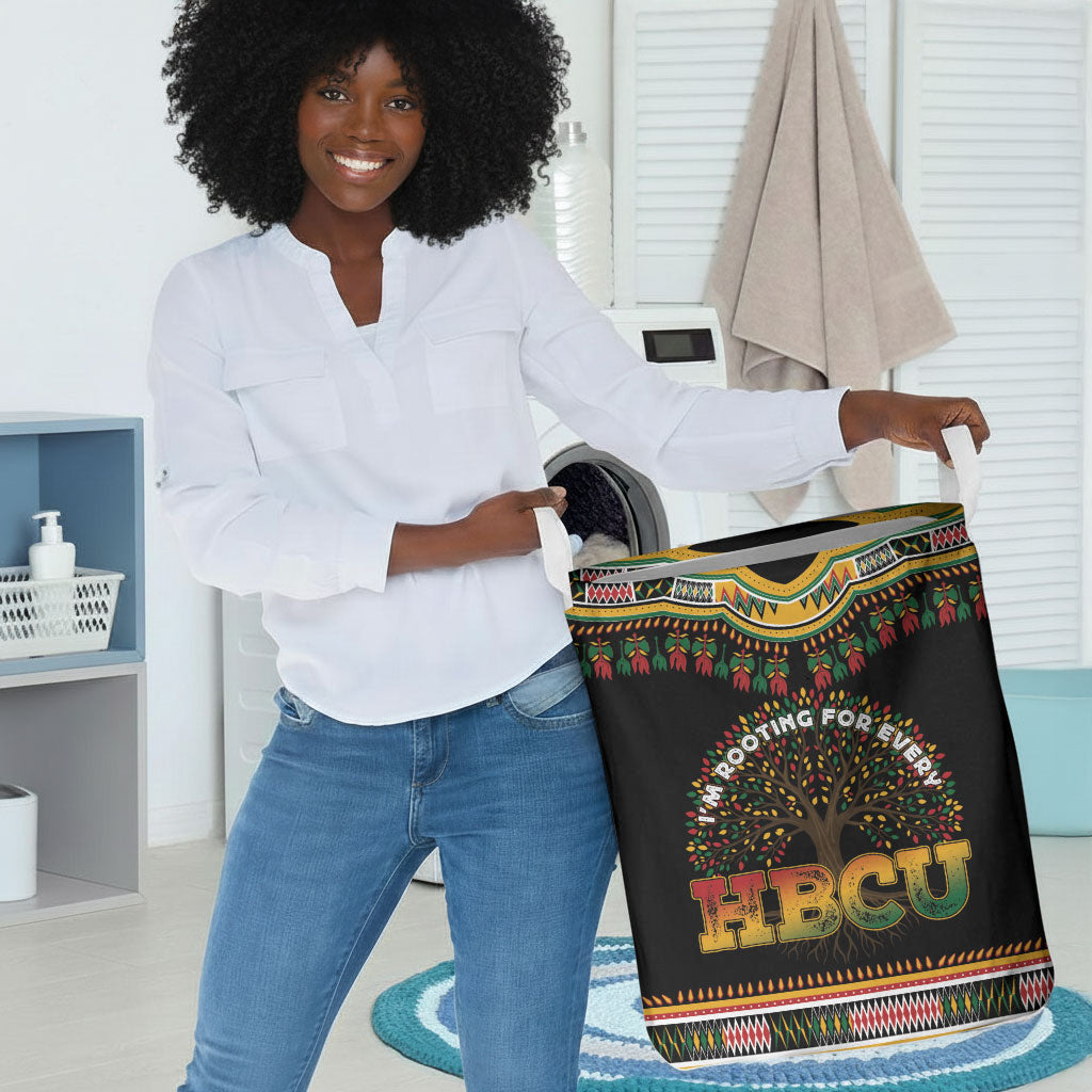 I'm Rooting For Every HBCU Dashiki Style Laundry Basket