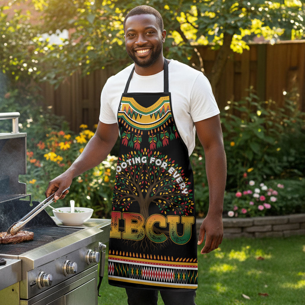 I'm Rooting For Every HBCU Dashiki Style Apron