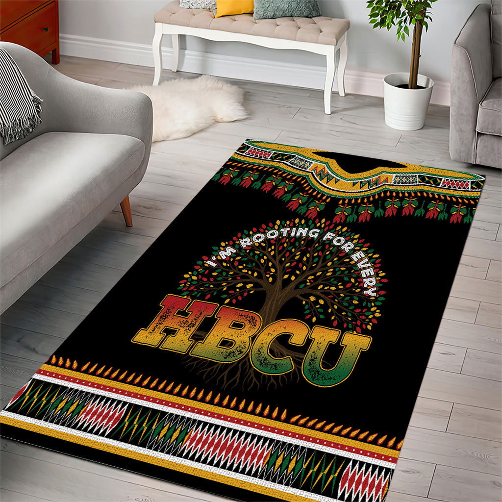 I'm Rooting For Every HBCU Dashiki Style Area Rug