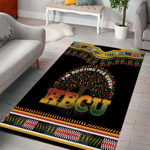 I'm Rooting For Every HBCU Dashiki Style Area Rug