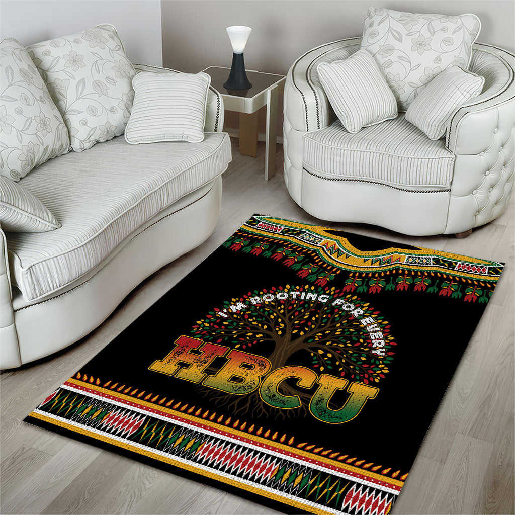 I'm Rooting For Every HBCU Dashiki Style Area Rug