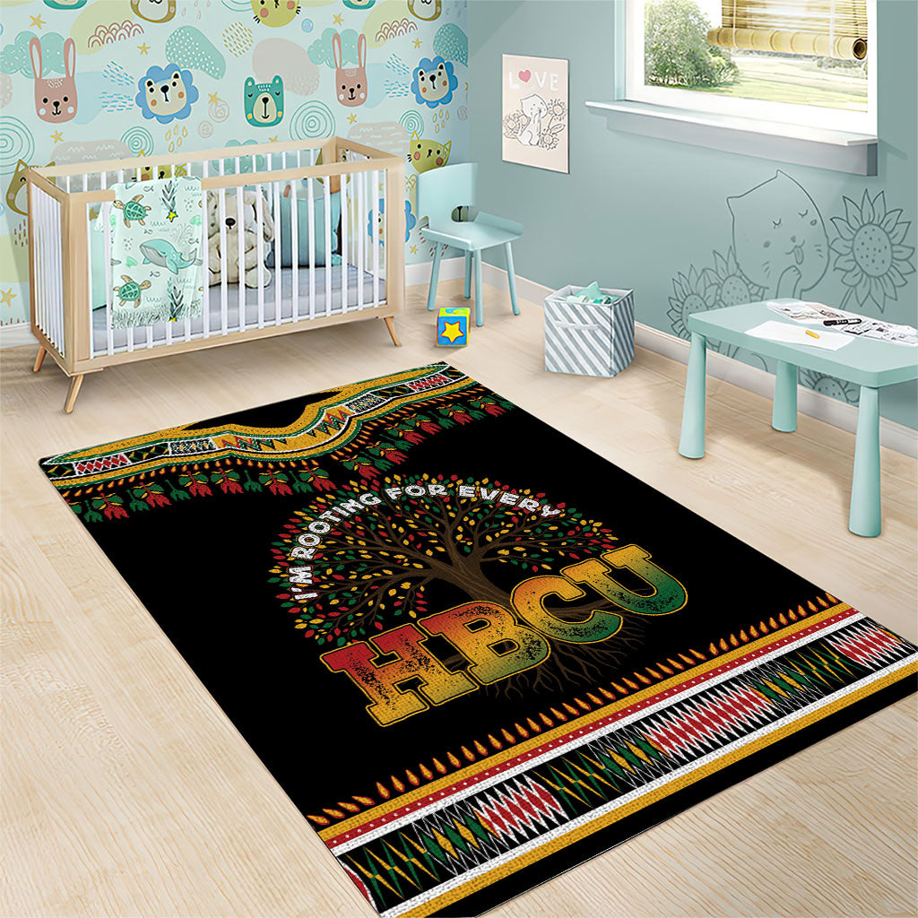 I'm Rooting For Every HBCU Dashiki Style Area Rug