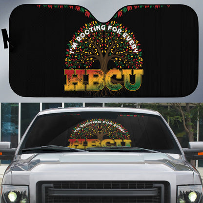 I'm Rooting For Every HBCU Dashiki Style Auto Sun Shade