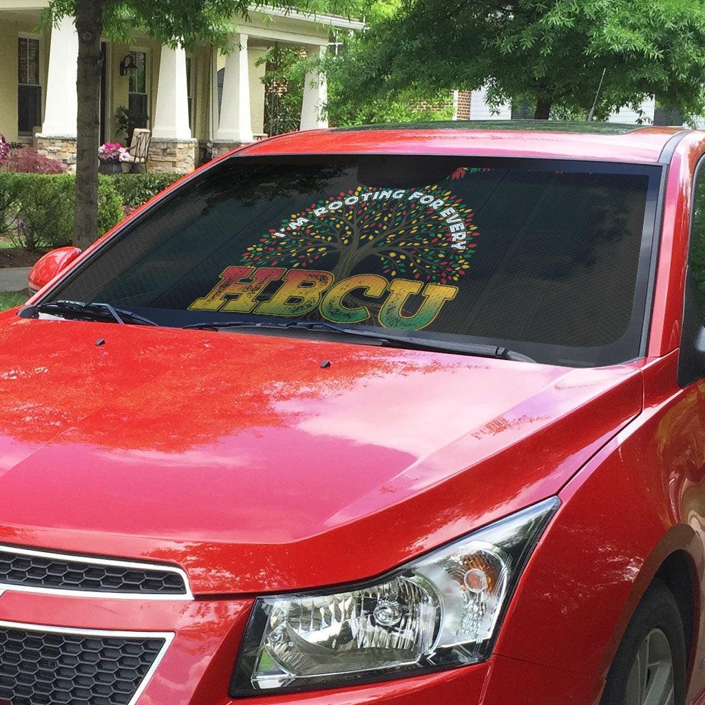 I'm Rooting For Every HBCU Dashiki Style Auto Sun Shade
