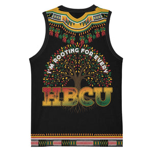 I'm Rooting For Every HBCU Dashiki Style Basketball Jersey