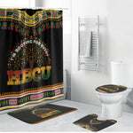 I'm Rooting For Every HBCU Dashiki Style Bathroom Set