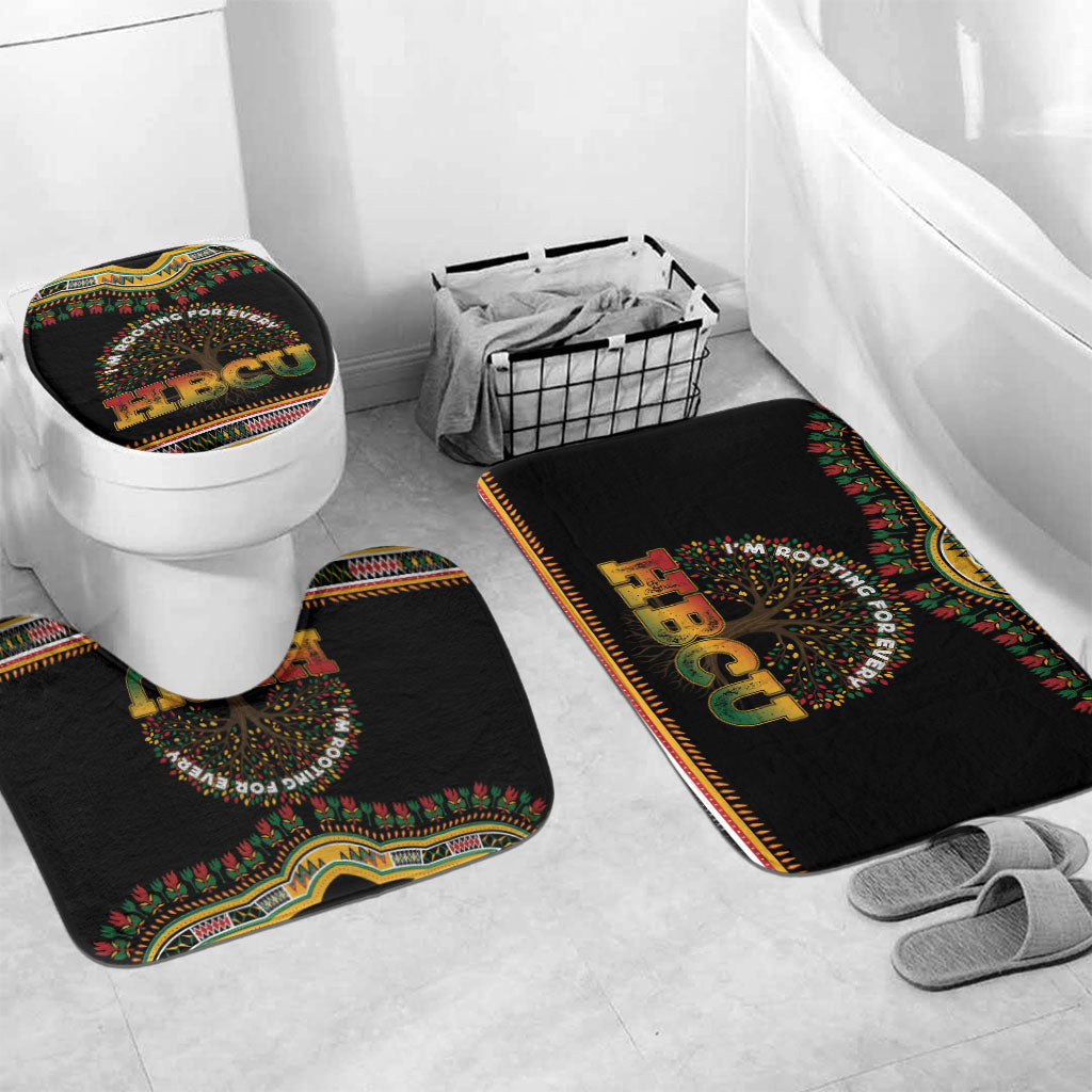 I'm Rooting For Every HBCU Dashiki Style Bathroom Set