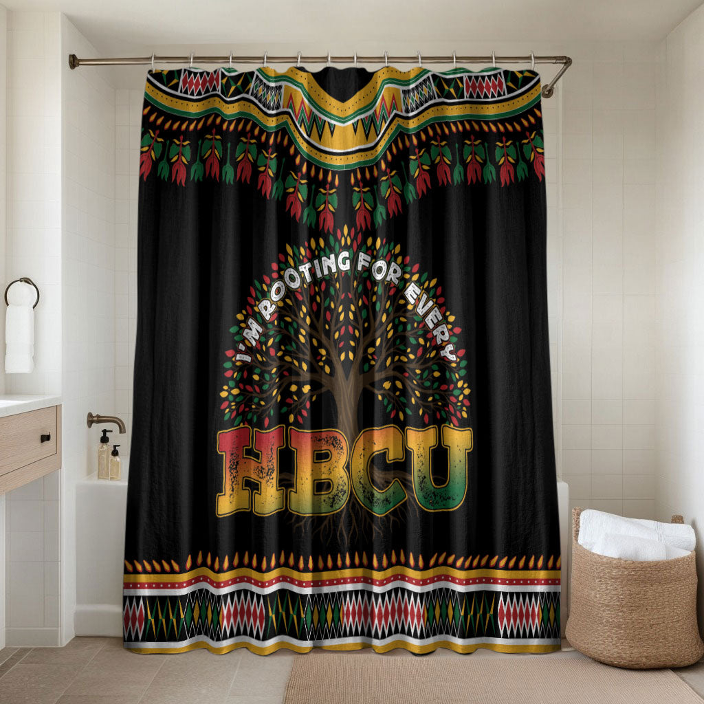 I'm Rooting For Every HBCU Dashiki Style Bathroom Set