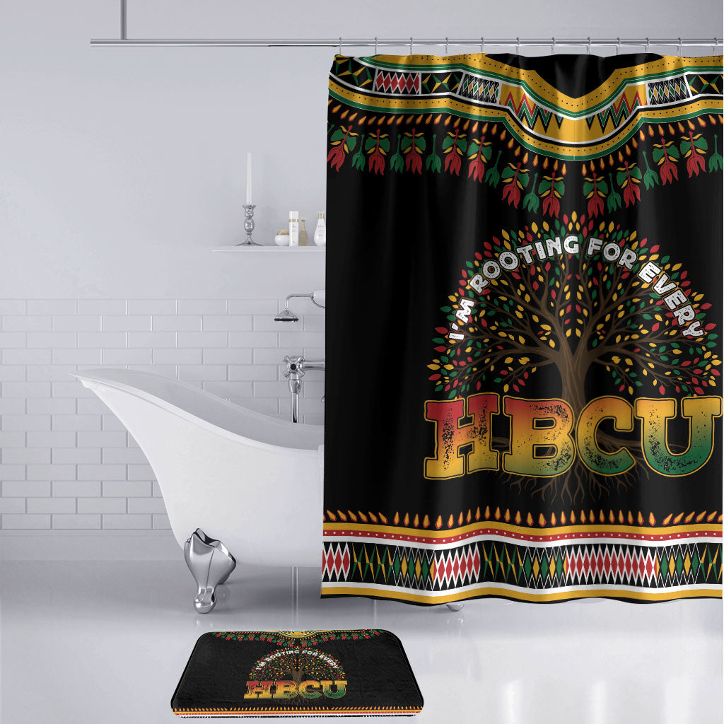 I'm Rooting For Every HBCU Dashiki Style Bathroom Set