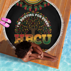 I'm Rooting For Every HBCU Dashiki Style Beach Blanket