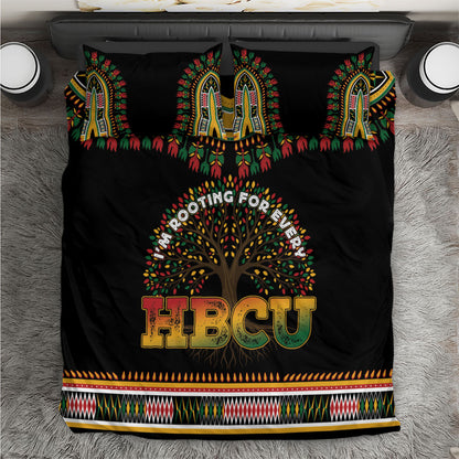 I'm Rooting For Every HBCU Dashiki Style Bedding Set