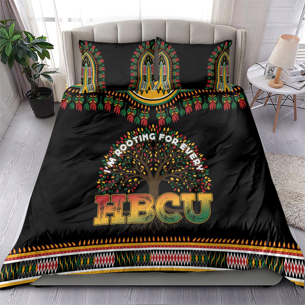 I'm Rooting For Every HBCU Dashiki Style Bedding Set