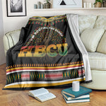I'm Rooting For Every HBCU Dashiki Style Blanket