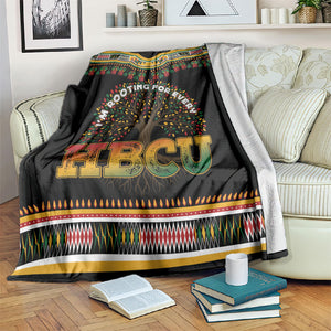 I'm Rooting For Every HBCU Dashiki Style Blanket