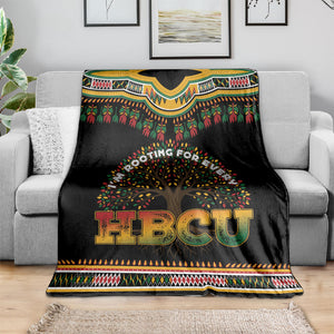 I'm Rooting For Every HBCU Dashiki Style Blanket