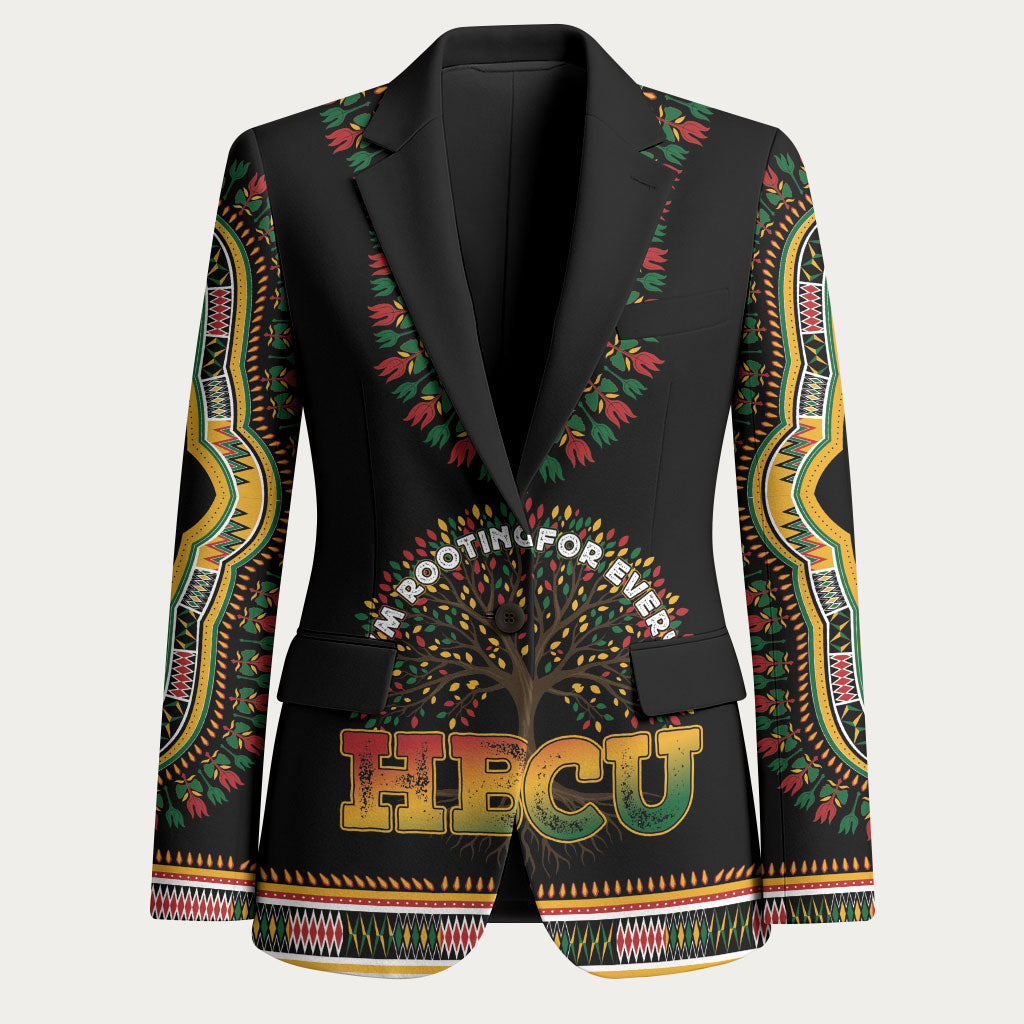 I'm Rooting For Every HBCU Dashiki Style Blazer