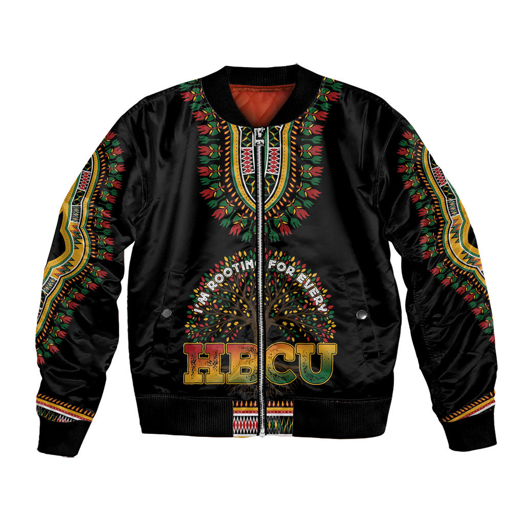 I'm Rooting For Every HBCU Dashiki Style Bomber Jacket
