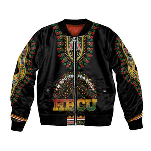 I'm Rooting For Every HBCU Dashiki Style Bomber Jacket