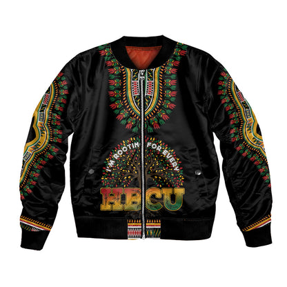 I'm Rooting For Every HBCU Dashiki Style Bomber Jacket