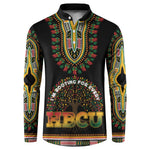 I'm Rooting For Every HBCU Dashiki Style Button Sweatshirt